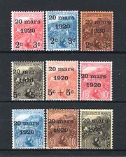 MONACO YVERT 34 - 42 