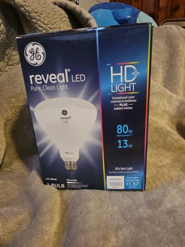 Ge 65w replacement 13w HD + Light LED BR40 Dimmable Bulb 800 Lumens 68575