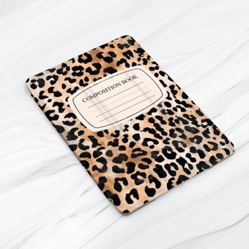 Leopard Composition Book Case For iPad 10.2 Air 3 4 5 Pro 9.7 11 12.9 Mini - Picture 3 of 6