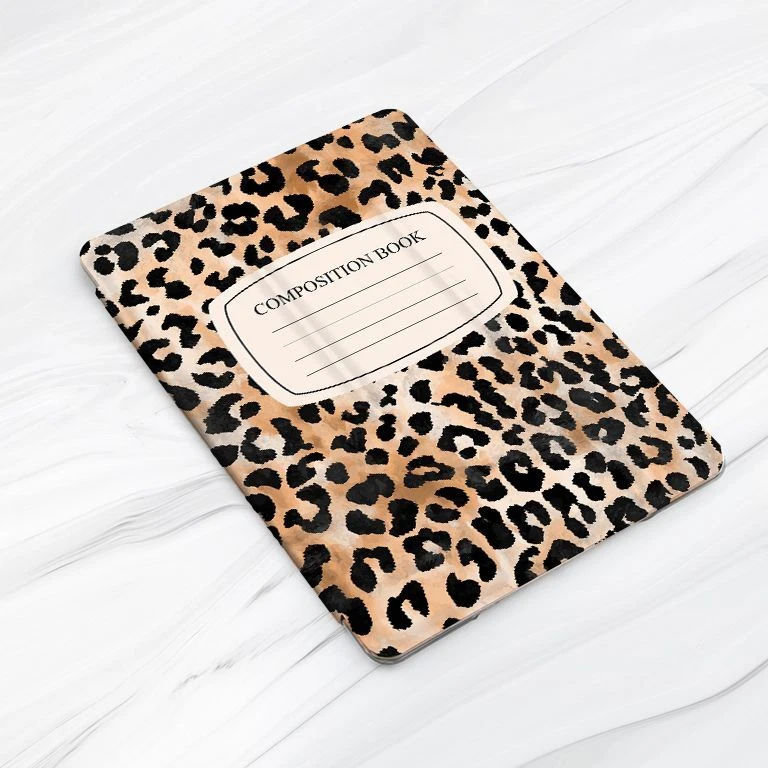 Leopard Composition Book Case For iPad 10.2 Air 3 4 5 Pro 9.7 11 12.9 Mini - Image 3 of 4