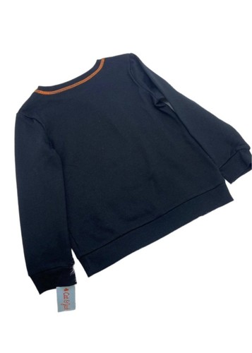 Cat & Jack Girls Skeleton Glow in the Dark Halloween Fleece Sweatshirt Sz L - Picture 3 of 3