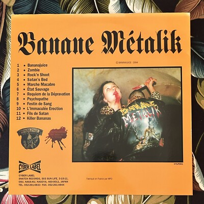 Banane Metalik – Requiem De La Depravation Psychobilly Original LP 