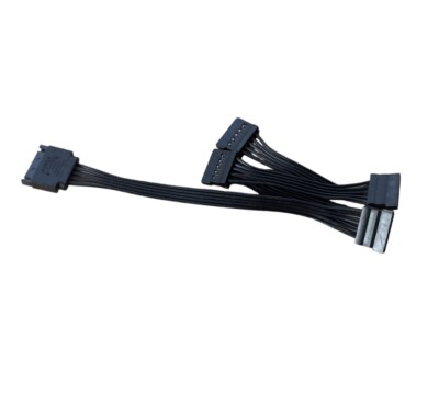 Sata 1 zu 4 Festplatten Stromkabel HDD SSD 15pin Festplatte Strom Kabel Adapter