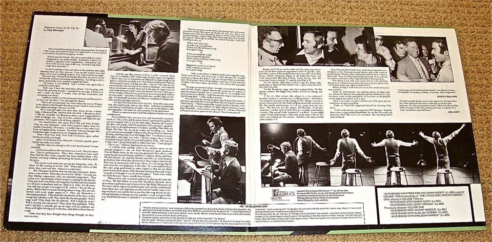 KANDER&EBB LPs:EveningWith/WomenOfYear &70Girls70 (SIGNED)/Caberet/Chicago/Zorba Foto 3 de 4