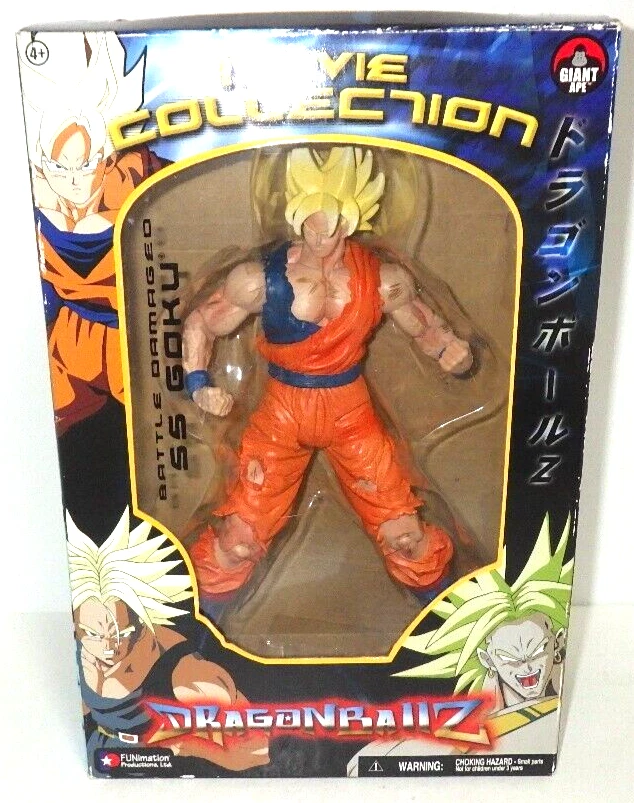 DRAGONBALL Z MOVIE COLLECTION BATTLE DAMAGED Super Saiyan GOKU from Japan Rare