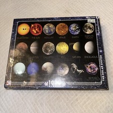 The Solar System New York Puzzle CO. 1000 Piece Jigsaw Puzzle
