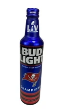 Bud Light Tampa Bay Buccaneers LIV Super Bowl Champions Collectable Bottle Empty