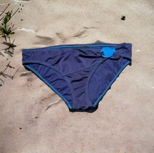 🌻Marc by Marc Jacobs Swimwear Blue Fish Theme Bikini Bottoms Size Large.