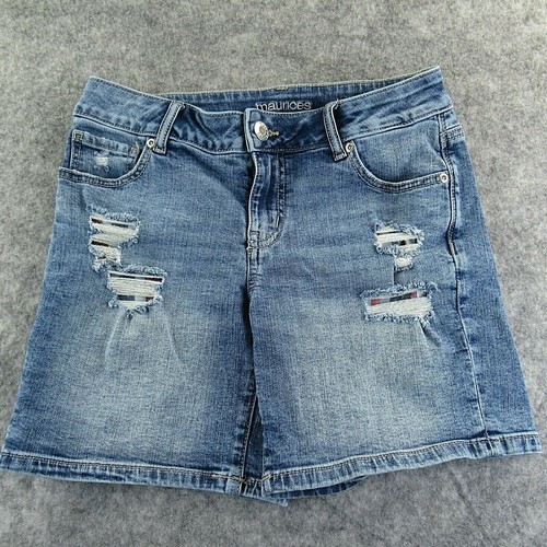 Maurices Womens Jean Shorts Blue Size 4 