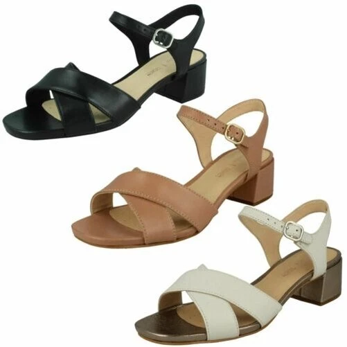 Sandali Con Tacco Strappy Clarks Sheer35 Per Donne