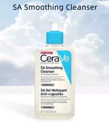 CeraVe SA Smoothing Cleanser 236 ml for Dry Rough Bumpy Sensitive