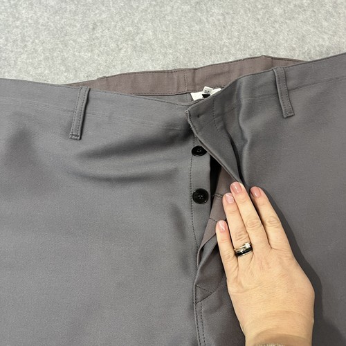 UVex FR Fire Retardant Resistant Mens Jeans Work Pants 38x32 Gray Probanised - Picture 5 of 12