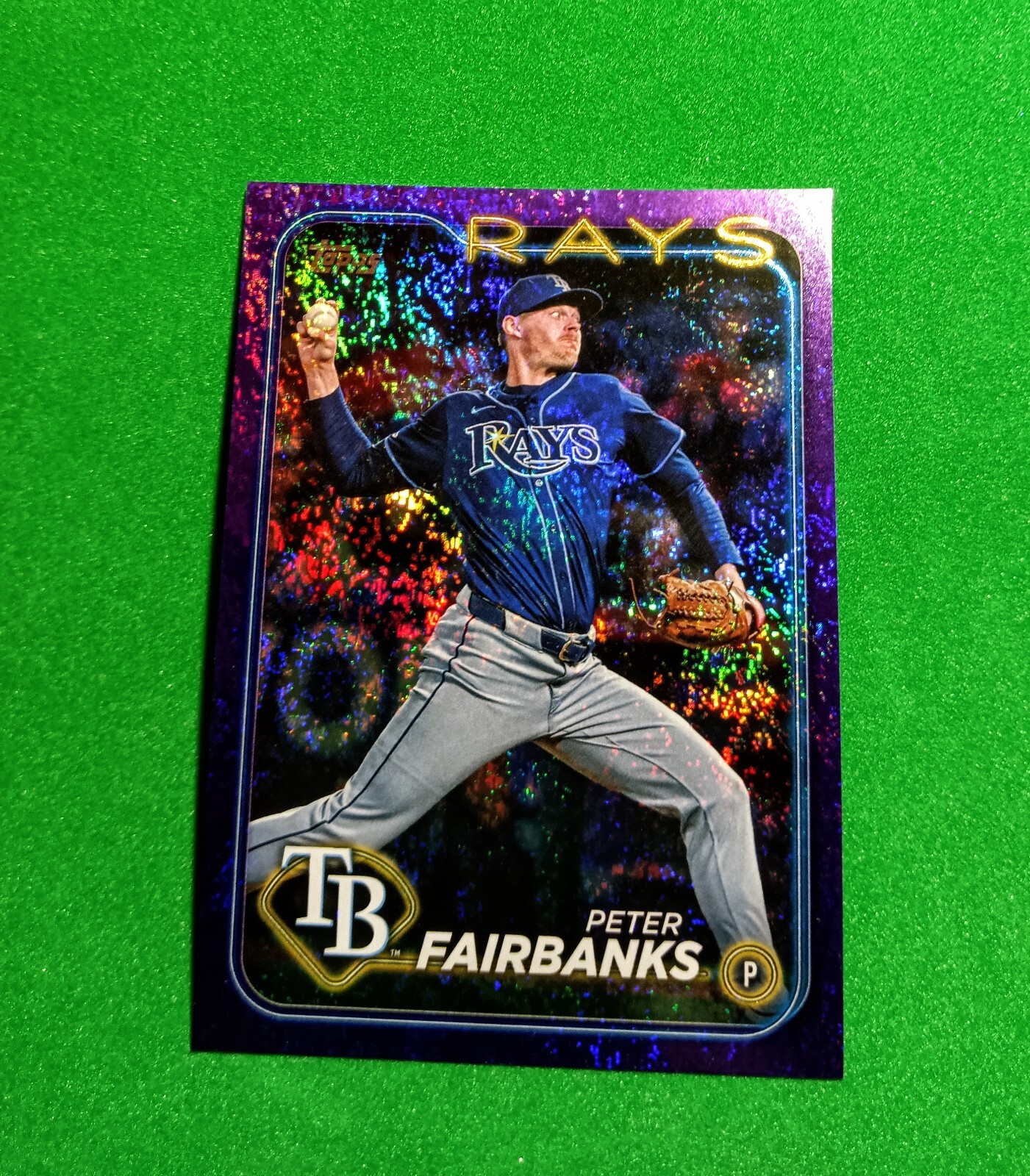 Peter Fairbanks #US321 Topps Purple Foil Board 2024 SP 217/799
