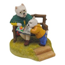 Robert Harrop Doggie People Westies Figurine - 4.5