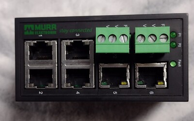 Murr Elektronik MES 10/100 58170 Ethernet Switch, 9-30V DC, 0.6 Amp Item #2