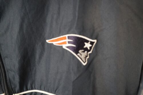 New England Patriots Jacket NFL Windbreaker BLUE … - image 1
