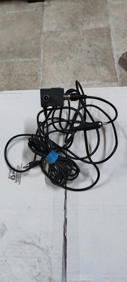 Cavo RF Originale Nintendo Snes Super Nintendo SNSP-003 Antenna TV PAL - Immagine 4 di 4