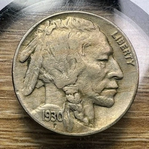 1930-P Buffalo Nickel - Actual Coin Shown - Free Shipping & Tracking INV#167