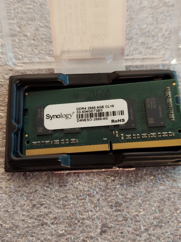 Tested GOOD 4GB Synology NAS DDR4 2666 SODIMM SFF Memory RAM D4NESO-2666-4G
