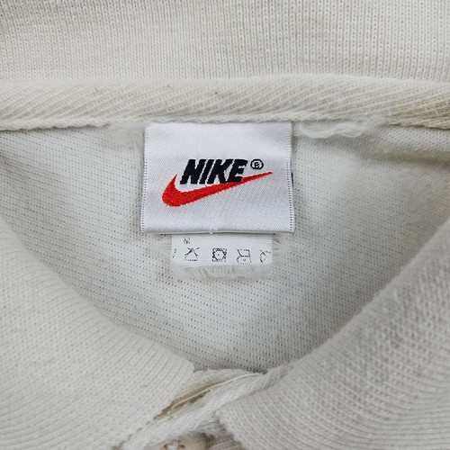Vintage Nike Court Polo Shirt Tennis Logo 90s Mens Small Preppy Swoosh - Picture 7 of 13