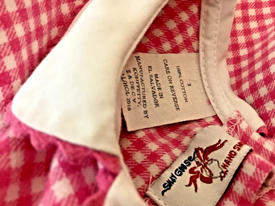 Niñas SILLY GOOSE 2 piezas Conjunto Calado Talla 3. CABALLOS, CABALLOS!!!! Foto 4 de 4