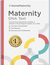 HomePaternity Maternity DNA test 34 Genetic Markers Tested Fast Results