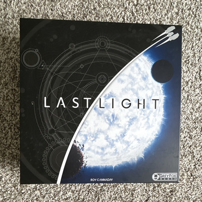 Grey Fox Games Last Light Space Board Game Rotating Board 2+ Players Ages 14+