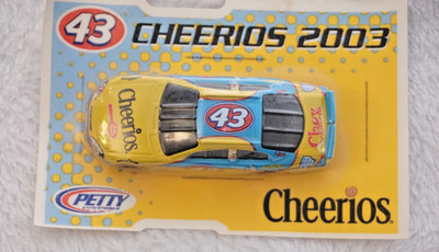 2003 General Mills Cheerios Cereal 1:64 Promo Car NASCAR 43 PETTY