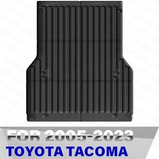 5ft Truck Bed Mat For 2005-2023 Toyota Tacoma Short Bed Liner All-weather Black