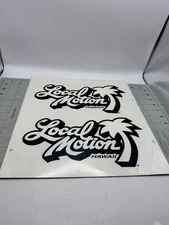 Local Motion Sticker 6x10, Set Of Two