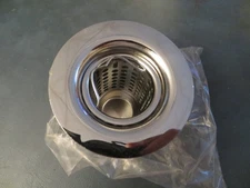 SANITARY DASH BAR SINK DUO CHROME STRAINER  R428