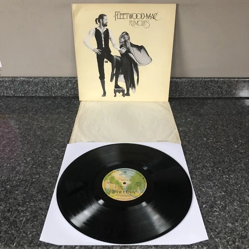 LP VINYL FLEETWOOD MAC RUMOURS SMOOTH SLEEVE K56344 UK 1ST PRESS 1977 EX/EX