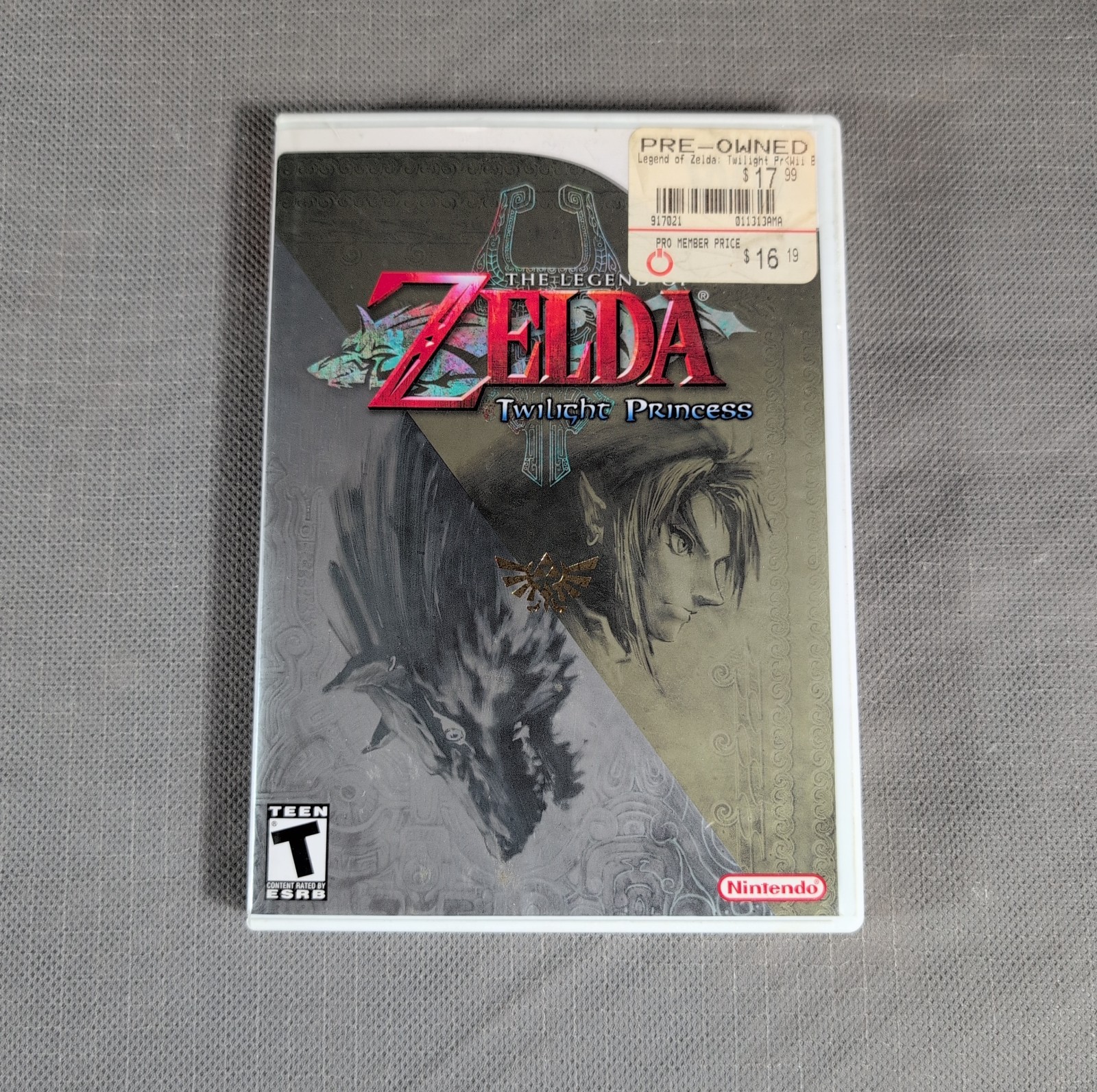 The Legend of Zelda: Twilight Princess (Nintendo Wii, 2006) W/ Manual 