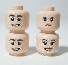 LEGO Minifigure Misprint Heads Error Smudges Spider-Man Arwen Eleven