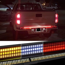 Aluminum 48 Triple Row Led Tailgate Light Bar For Chevy Colorado Gmc Canyon