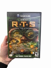 Army Men RTS Nintendo GameCube Game COMPLETE Game, Case, Manual TESTED