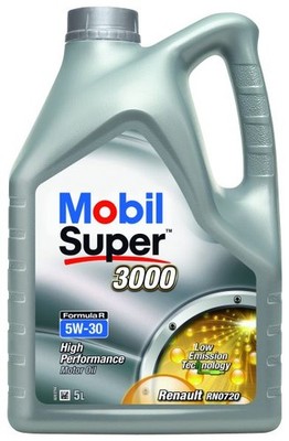 For Mobil M-Sup 3000 F-R 5W30 5L Engine Oil 5W30 5L M-SUP Synthetic 154126 Engi