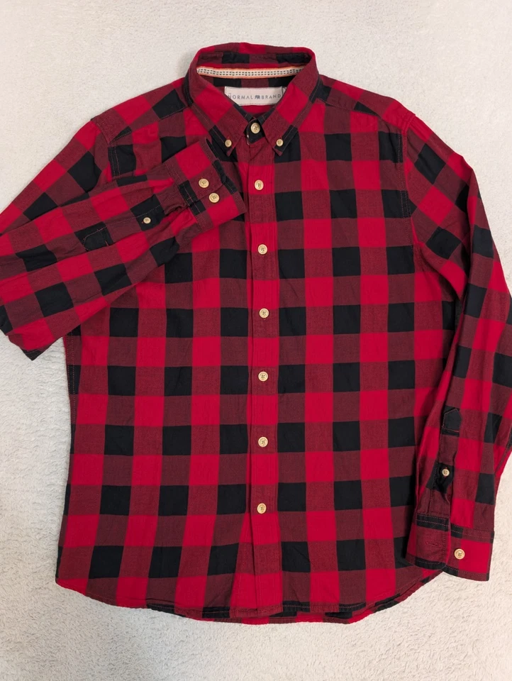 Sobrecamisa Montaña Marca Normal Para Hombre M Buffalo Franela Ligera a Cuadros  Foto 2 de 4