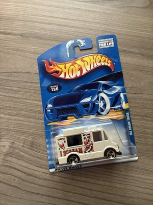 Hot Wheels Ice Cream Truck I Scream Virtual Collection White 2000