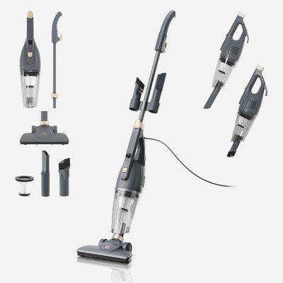 SUPERLEX 2-in-1 HandstaubSauger Staubsauger Tierhaare Multi mit Kabel Beutellos