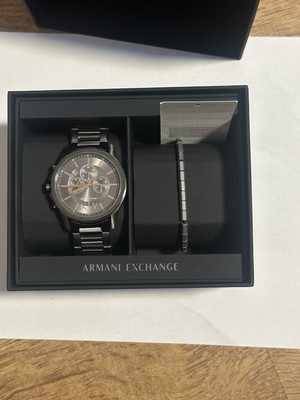 ARMANI EXCHANGE BANKS BOX SET REFERENZA AX717OSET GARANZIAUFFICIALE ITALIA