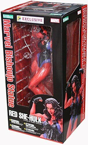 Kotobukiya Red She Hulk Bishoujo Statue Marvel Betty Ross SDCC