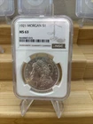 1921 Morgan Silver Dollar MS63 NGC Philadelphia