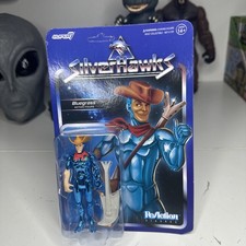 Bluegrass Silverhawks Super7 Reaction Action Figure SEALED UNPUNCHED Cartoon New
