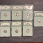 7- High Grade Silver Dimes. 6- Mercury,1-Roosevelt. READ DESCRIPTION