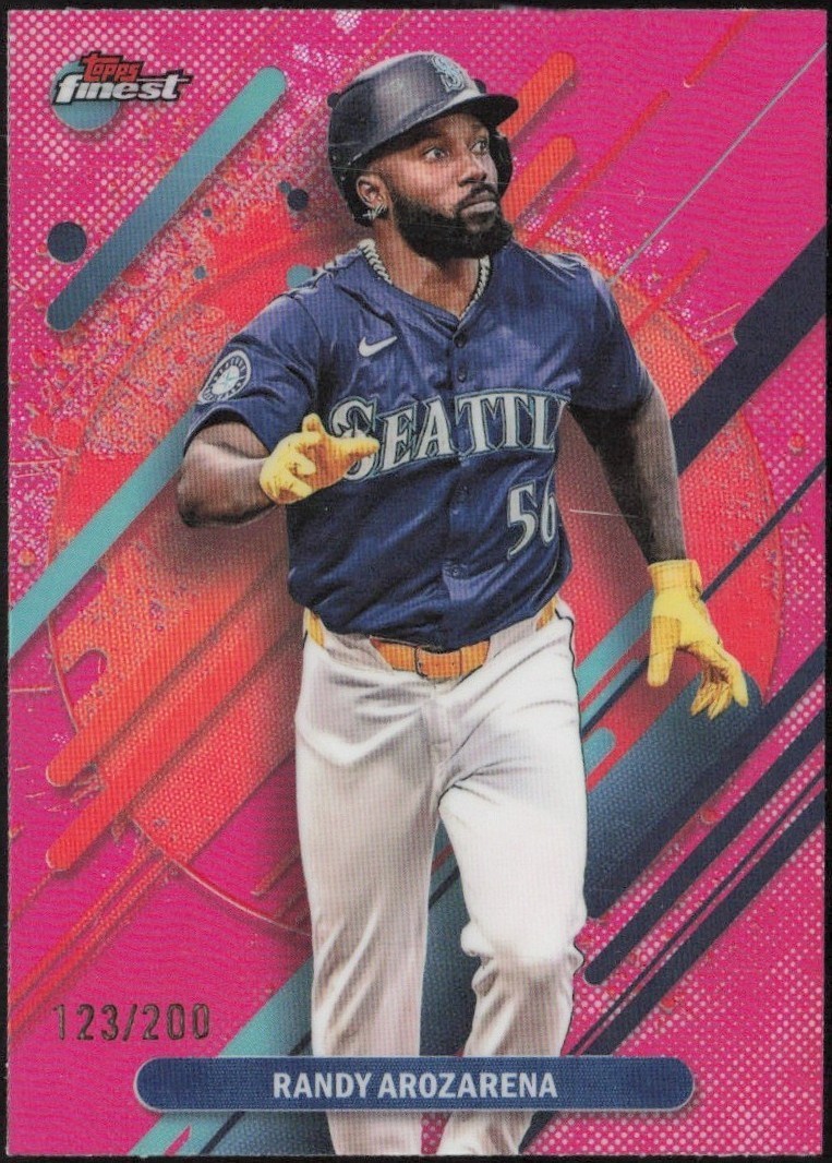 2025 Topps Finest - Rare Randy Arozarena #238 Magenta Refractor
