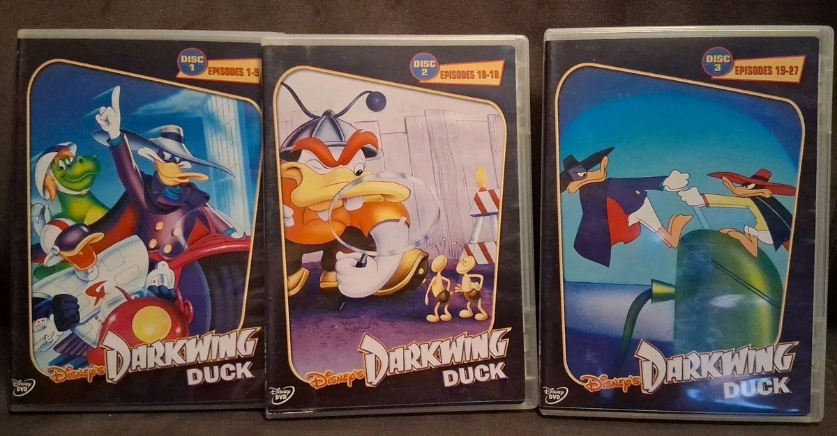 Darkwing Duck Lot Of 2, 1 Book And Volume 1 DVD | eBay