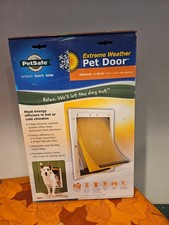 PetSafe Extreme Weather Pet Door - Medium 1-40lbs New