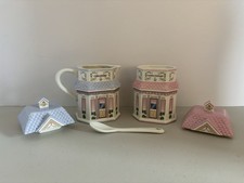 2025 Lenox Spice Village Sugar & Creamer Set with Spoon - NEW - Ready to Ship