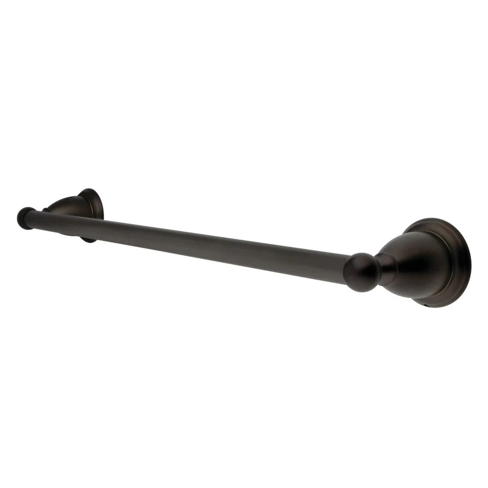 NEW Kingston Brass 18-Inch Heritage Towel-Bar, Oil Rubbed Bronze Classic Luxury - Image 3 of 4